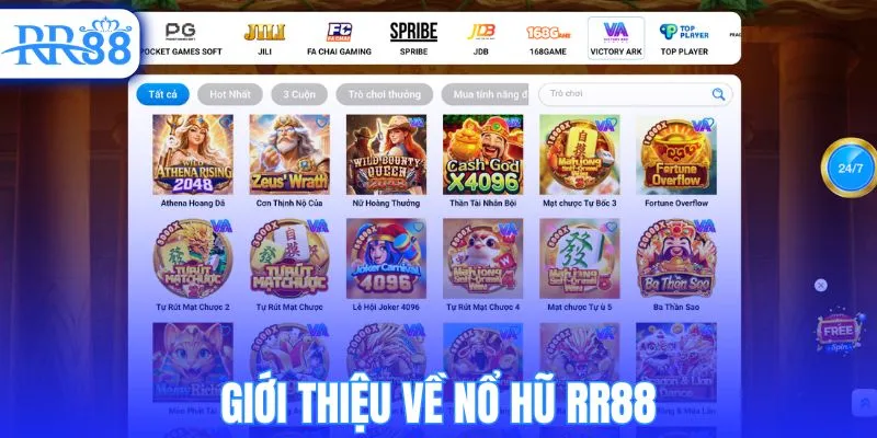 Giới thiệu về nổ hũ RR88