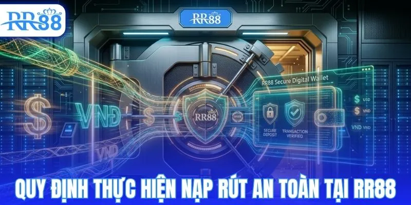Quy định bắt buộc để nạp rút an toàn tại RR88