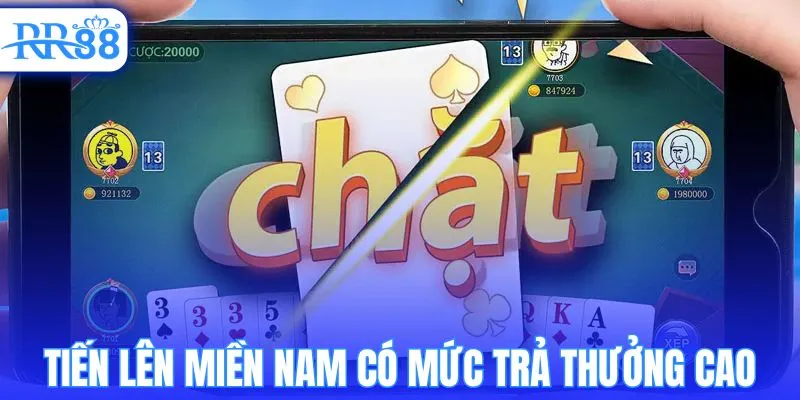 Trò tiến lên miền Nam cung cấp mức trả thưởng cao